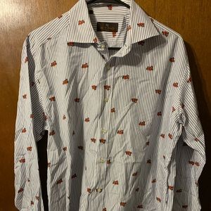 Etro Crab print shirt